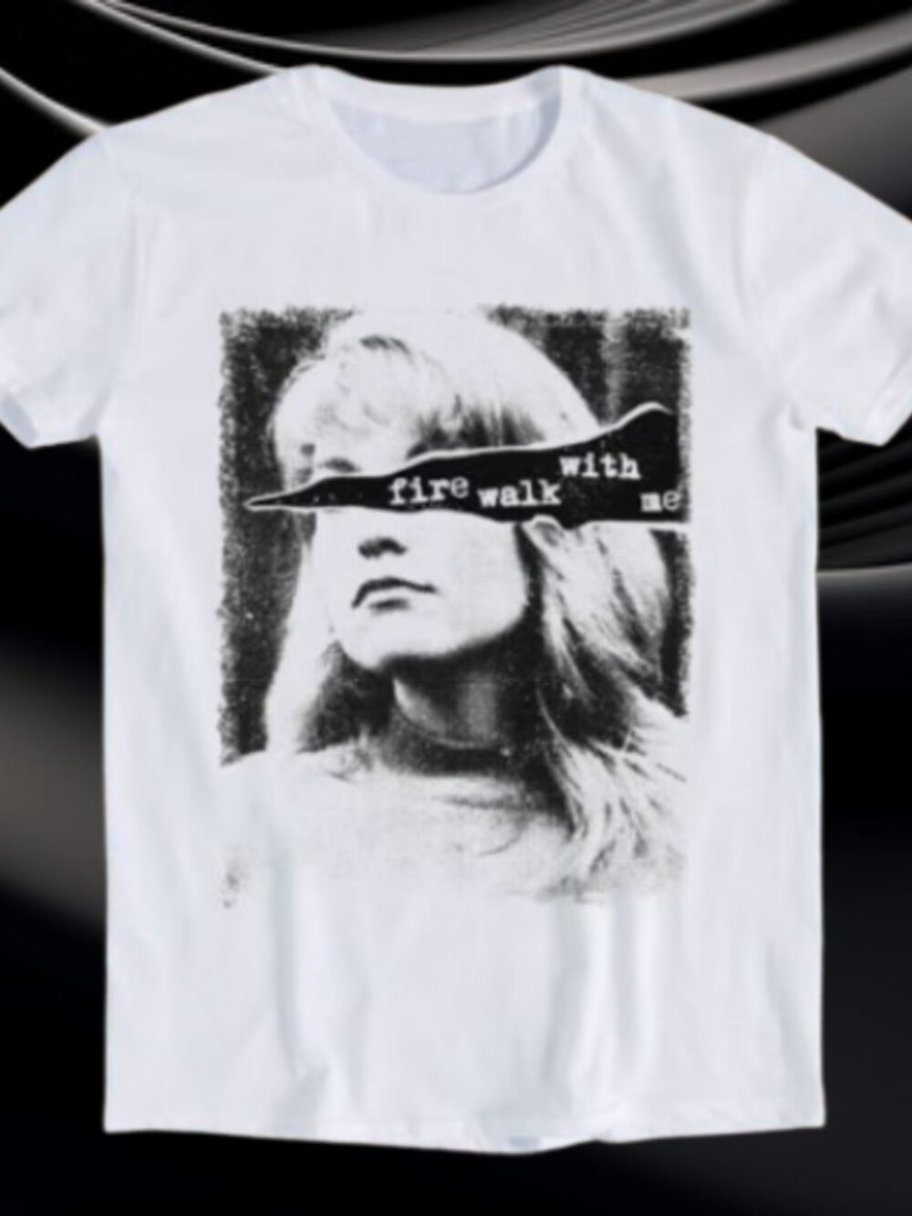 Twin Peaks Laura Palmer Fire Walk With Me Design  T-Shirt